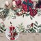 Christmas Winter Table Runner, Holly Berry Pine Cone Needle Branch Table Runners Xmas Seasonal Holiday Table Decorations for Farmhouse Kitchen Dinning Home Party Decor 13x72in